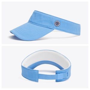 Tory Burch Accessories - TORY SPORT Blue Canvas Adjustable Sun Visor NWT Tory Burch Accessories - TORY SPORT Blue Canvas Adjustable Sun Visor NWT